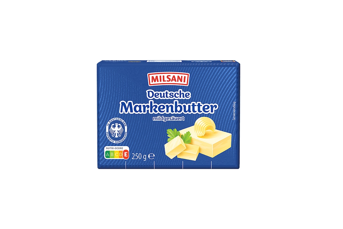 ALDI Milsani Deutsche Markenbutter