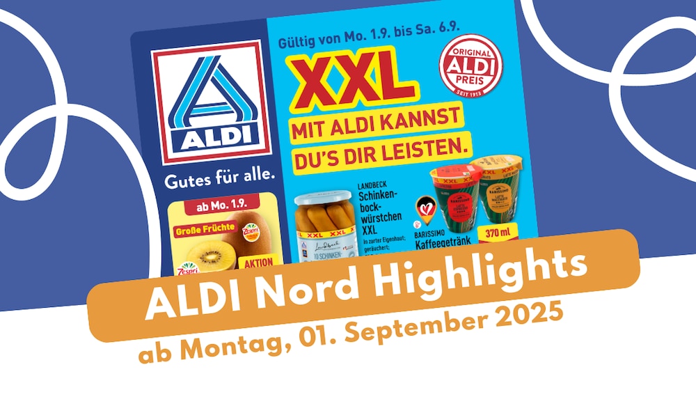 ALDI Nord Prospekt 01.09.2025 - hier entdecken!