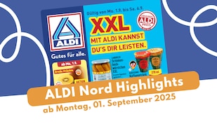 ALDI Nord Prospekt 01.09.2025 - hier entdecken!