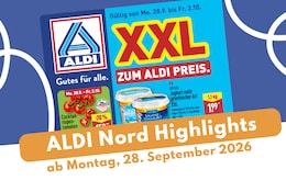 ALDI Nord Prospekt ab 28.09.2026.