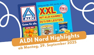 ALDI Nord Prospekt 29.09.2025 - ganz groß sparen!