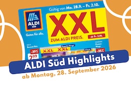 ALDI SÜD Prospekt ab 28.09.2026