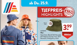 Neue ALDI ALDIMANIA Kollektion: Trendige Styles bei ALDI Neue ALDI ALDIMANIA Kollektion: Trendige Styles bei ALDI