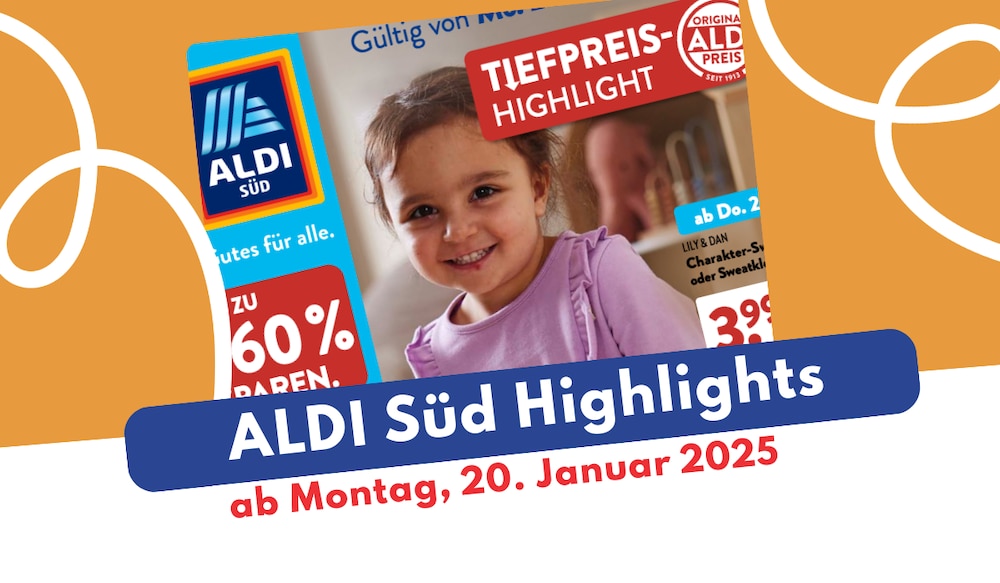 ALDI Süd Angebote ab 20. Januar 2025 Header Image