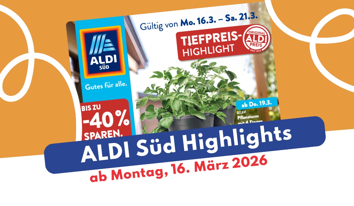 ALDI Süd Prospekt 16.03.2026: Jetzt sparen bei Eis & Co.