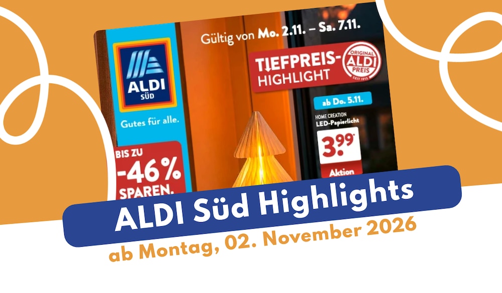 ALDI Süd Prospekt 02.11.2026