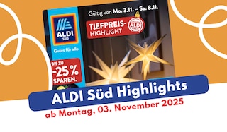 Jetzt aktuellen Artikel über toom BauMarkt lesen ALDI Süd Prospekt 03.11.2025: Angebote für Kaffee & Wein!
