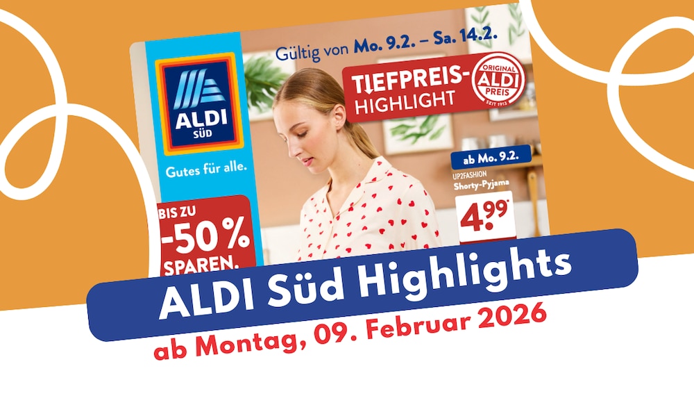 ALDI Süd Prospekt 09.02.2026 mit italienischer Woche!