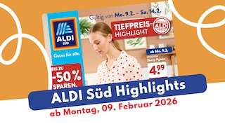 ALDI Süd Prospekt 09.02.2026 mit italienischer Woche!