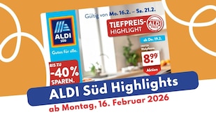 ALDI Süd Prospekt 16.02.2026 - die griechische Woche beginnt!