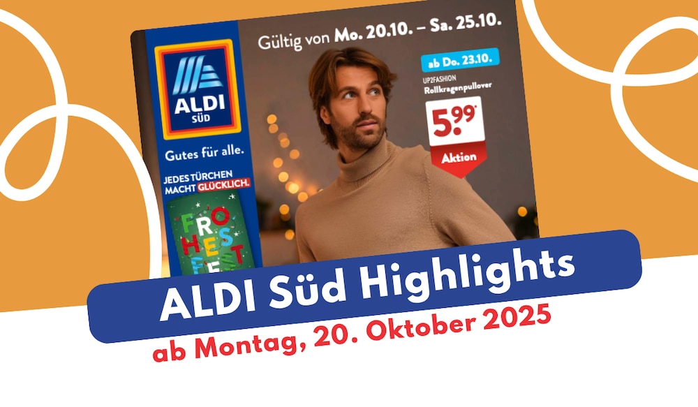 ALDI Süd Prospekt 20.10.2025: Backspaß & Gartenhelfer zum Sparpreis!