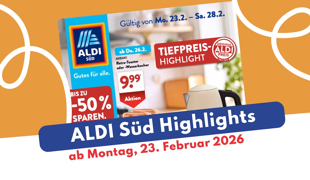 ALDI Süd Prospekt 23.02.2026
