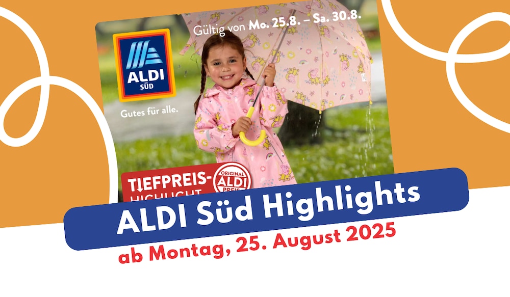 ALDI Süd Prospekt 25.08.2025