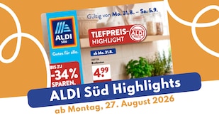 ALDI Süd Prospekt 31.08.2026 zum Stöbern und Sparen!