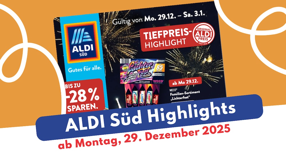 ALDI Süd Prospekt 29.12.2025