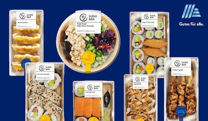 ALDI Süd Sushi Bar Produkte ab 13. Januar 2025