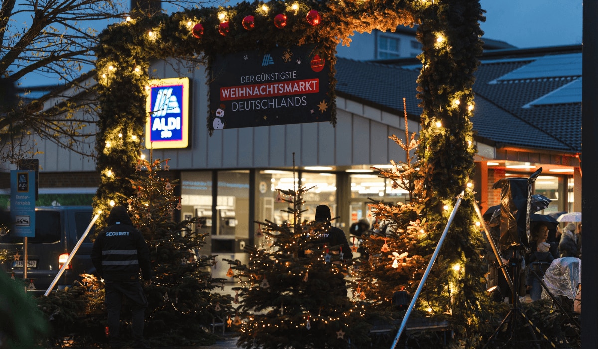 ALDI Süd Weihnachtsmarkt 2024