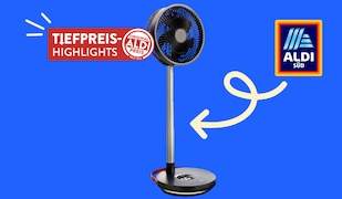 ALDI Süd tragbarer Teleskop Ventilator