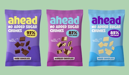 Neues von ahead: Chocolate Chunks ohne Zuckerzusatz