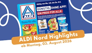 Aldi Nord Prospekt ab 03.08.2026