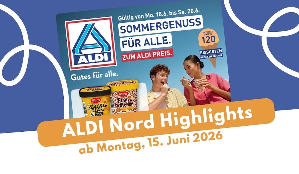 Aldi Nord Prospekt ab 15.06.2026