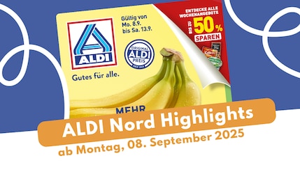 Aldi Nord Prospekt-Highlights 08.08.25