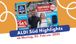 Aldi Süd Prospekt-Highlights.