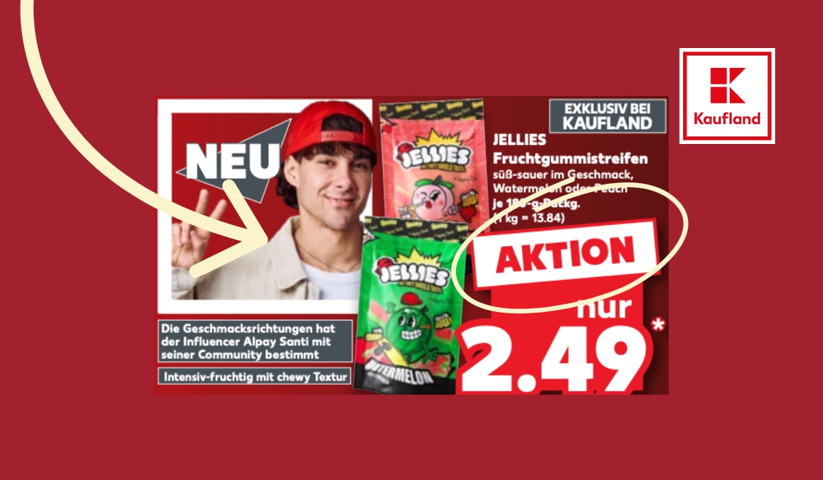 Alpay Santi Jellies bei Kaufland - das ist der neue Frucht-Trend!