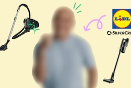 Andre Agassi mit Lidl und Silvercrest Logo