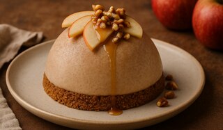 No-Bake Rezept für Apfel-Zimt-Kuppeltorte