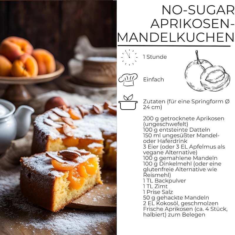 Aprikosen-Mandelkuchen links, Rezept rechts.png