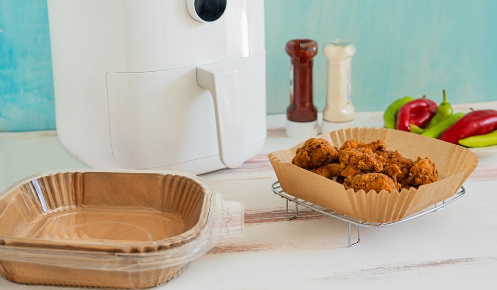 Backpapier für Heißluftfritteuse