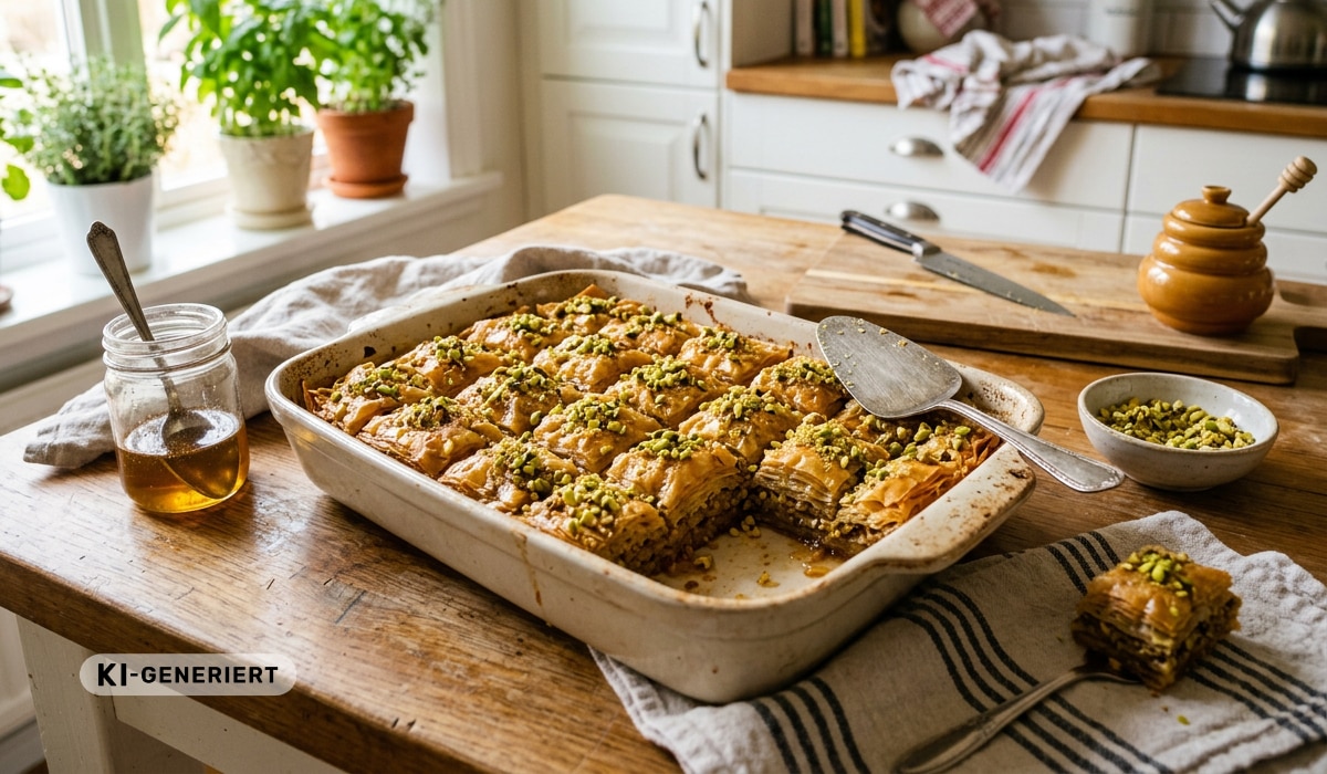 Baklava Rezept - mit diesem Trick gelingen sie blitzschnell!