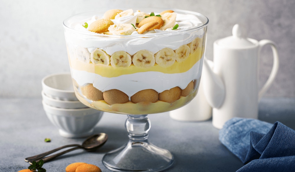 Rezept für trendigen Bananen Pudding 