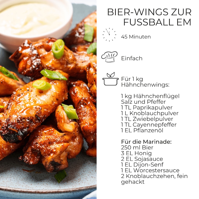 Rezept für Bierwings