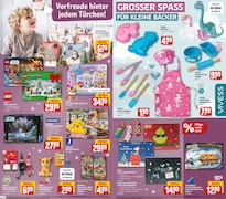 Adventskalender, die es bei REWE zu kaufen gibt