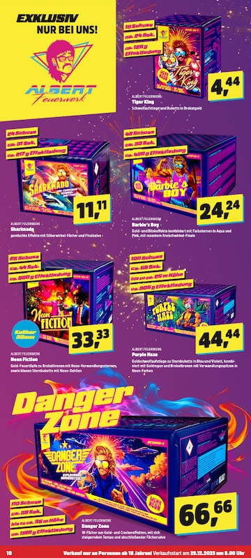 Thomas Philipps Feuerwerk Prospekt 2025 2026 mit Albert Feuerwerk