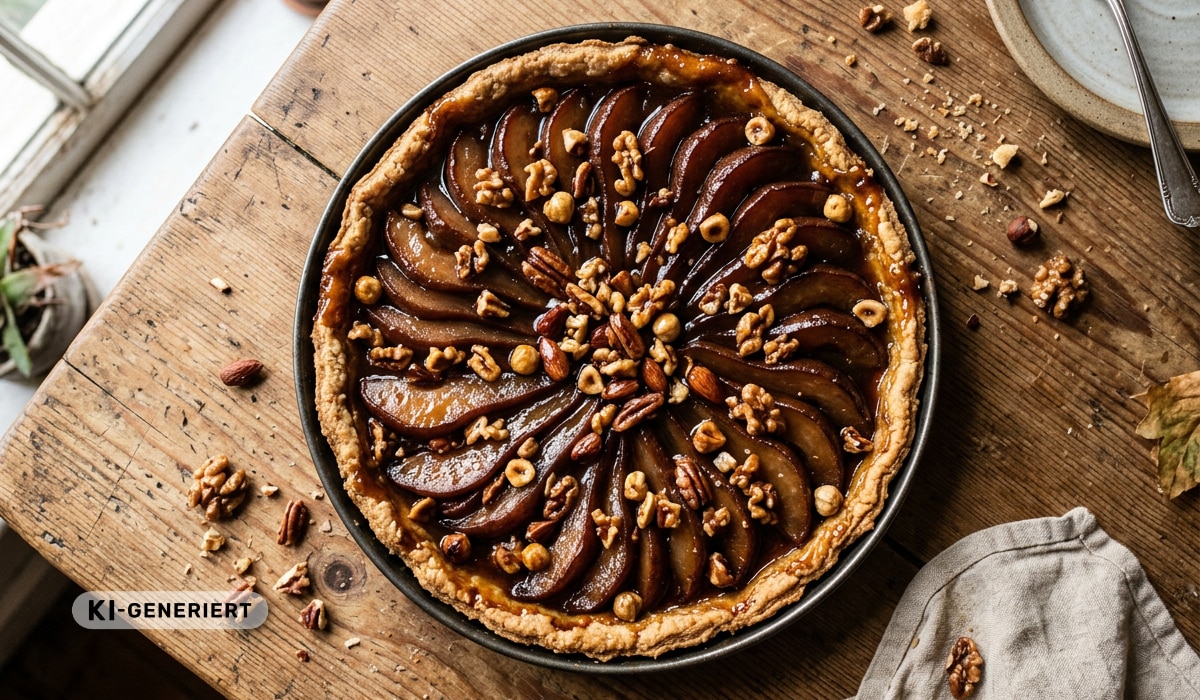 Herbstliche Birnen-Tarte: Unser Wohlfühlrezept!