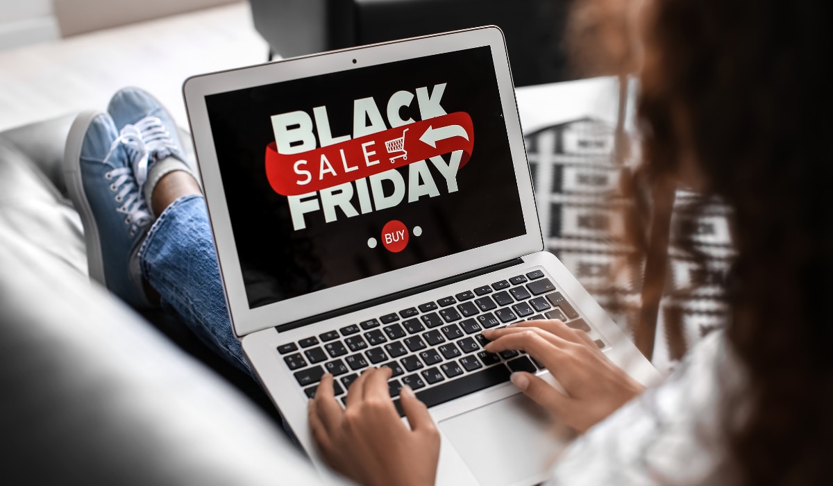 Black Friday Sale beim Online-Shopping