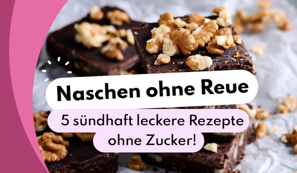 Nachen ohne Reue: Rezepte mit weniger Zucker