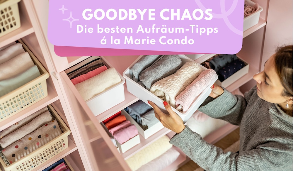 Aufräum-Hacks a la Marie Kondo