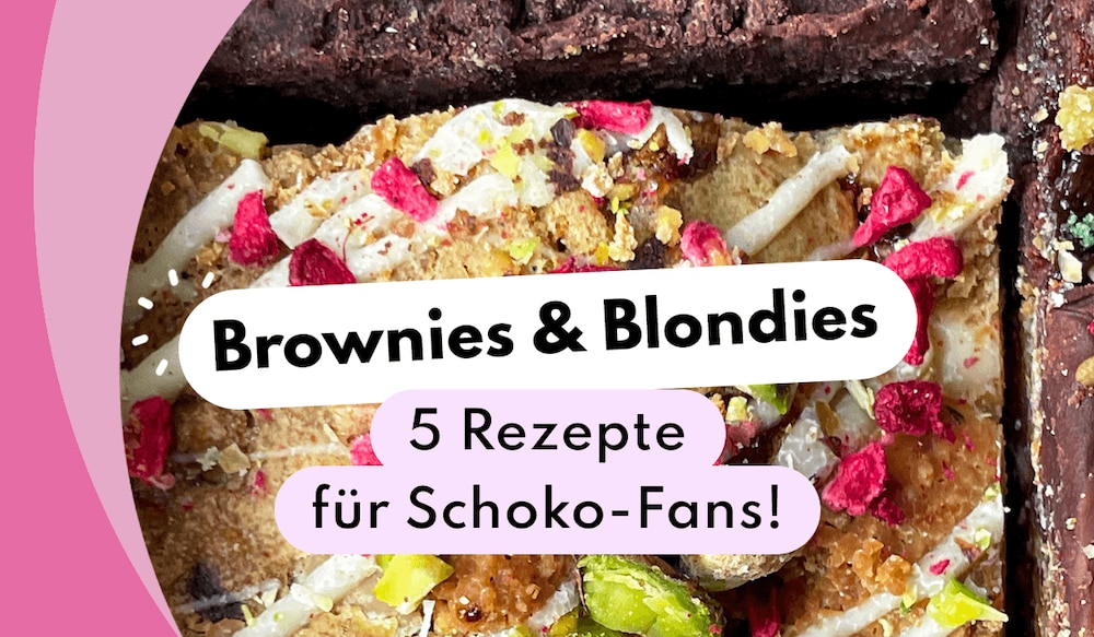 Brownie und Blondie Rezepte Brochorial Header