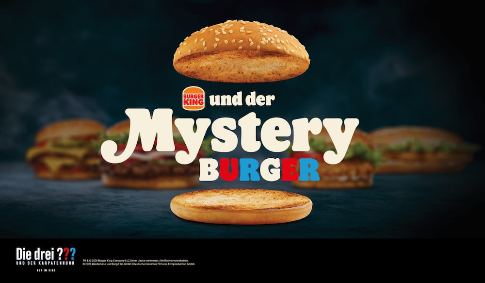 Burger King Mystery Burger Aktion 2025 Promo Shot