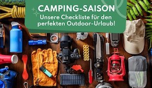 Camping-Saison: Unsere Checkliste für den perfekten Outdoor-Urlaub!