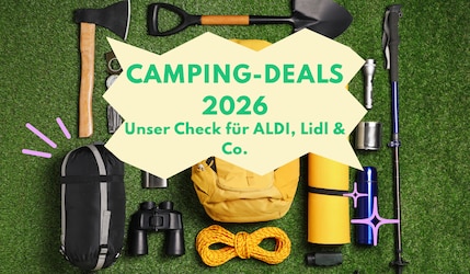 Camping Deals 2026 bei ALDI, Lidl und Co