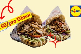 Döner zum Preis von 1,5l Benzin - so bekommt ihr den Lidl Deal!