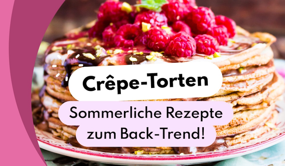 Crêpe-Torten Rezepte Header Image
