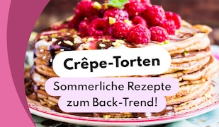 Crêpe-Torten Rezepte Header Image
