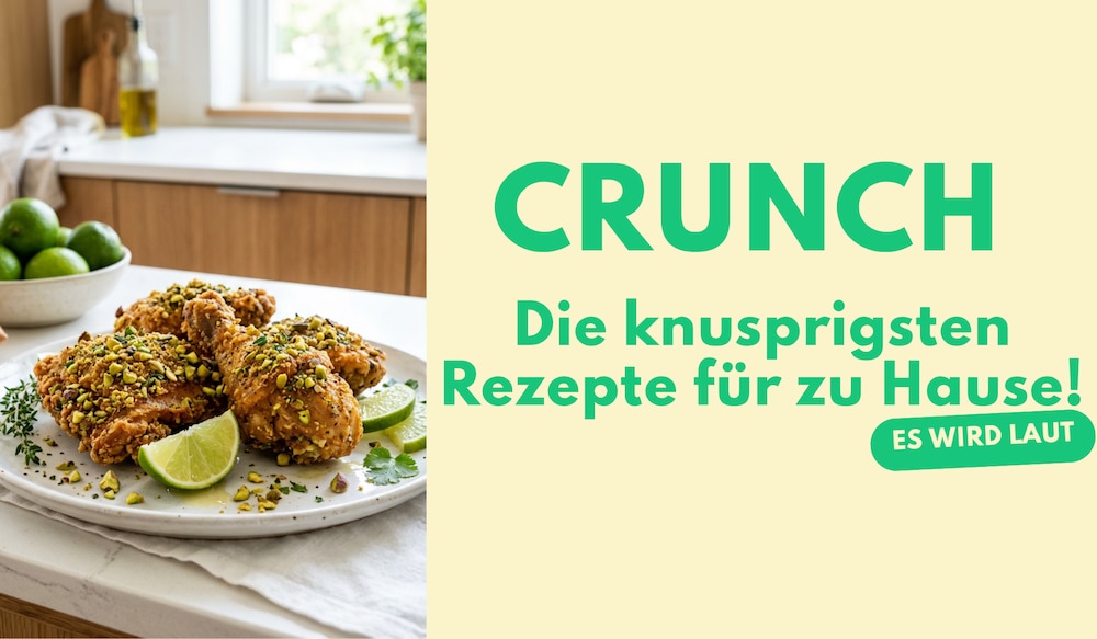 Rezepte mit Crunch: Achtung, hier wird es laut!