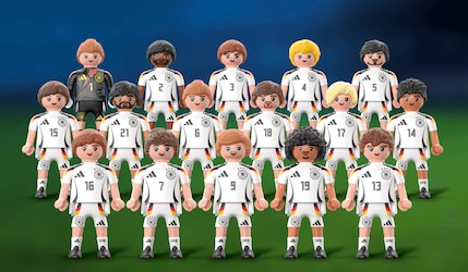 DFB-Team Playmobil x EDEKA Sammelaktion zur EM 2024